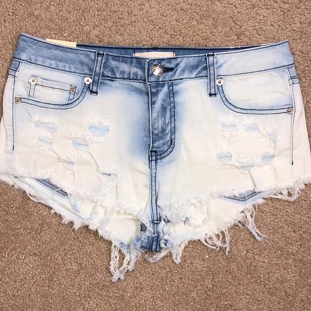 NEW‼️Distressed Jean Shorts